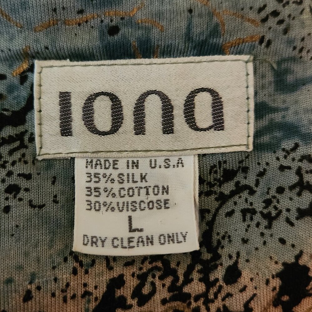 IONA Multi-Color Long Sleeve Duster - Picture 5 of 5